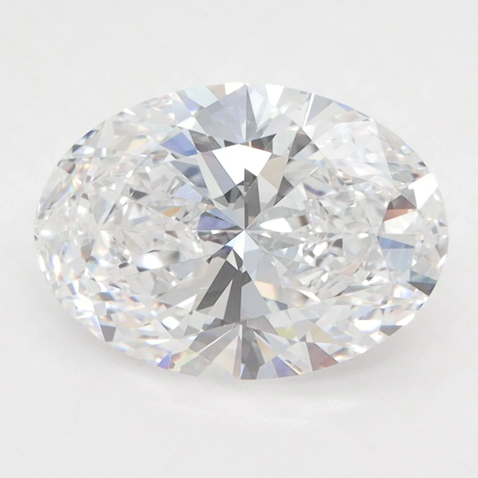 3.1 Carat Lab Grown Oval Diamond