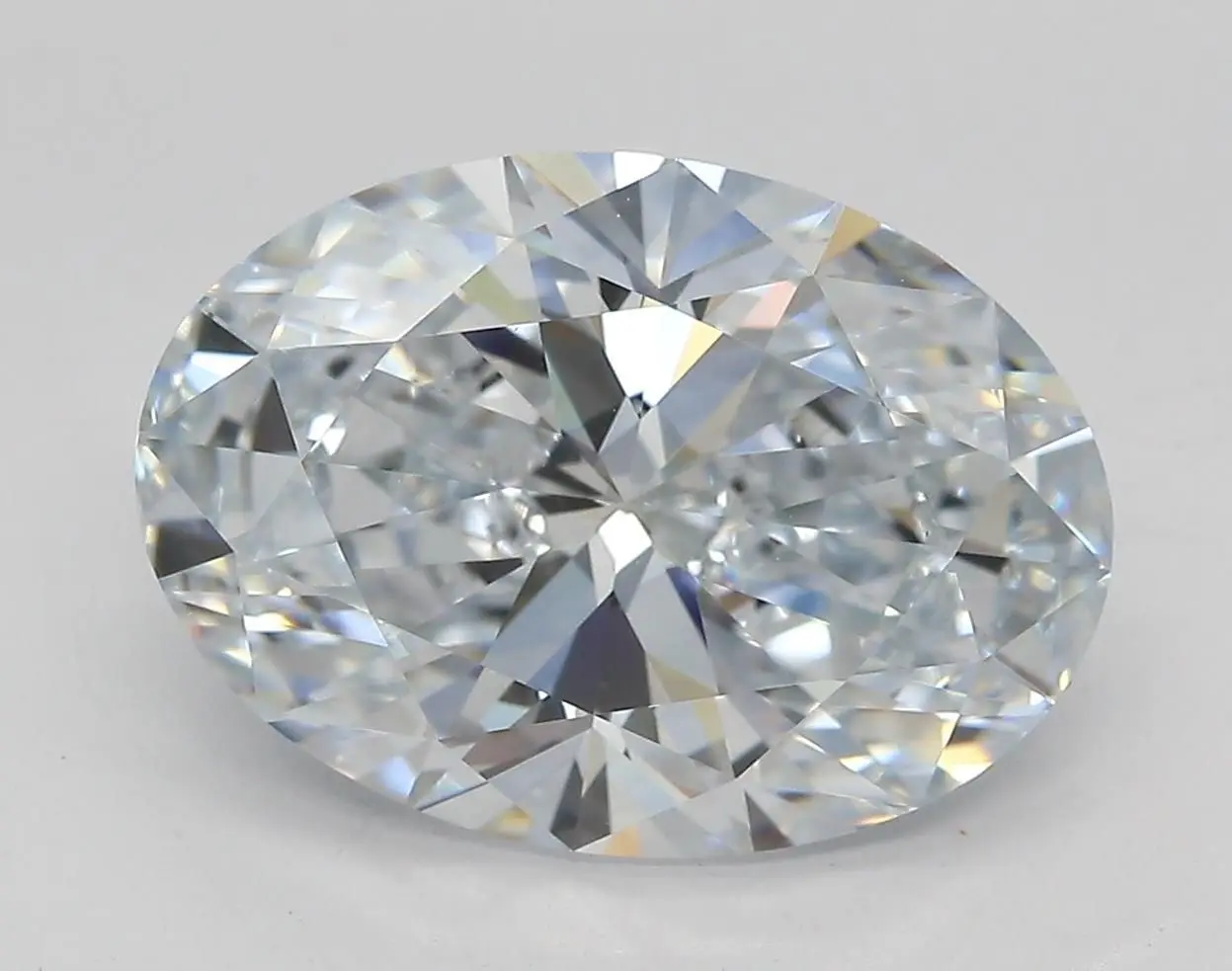4.55 Carat Lab Grown Oval Diamond