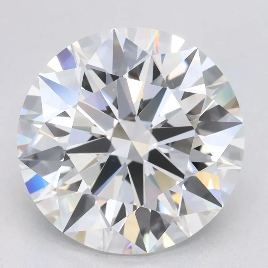 4.05 Carat Lab Grown Round Diamond