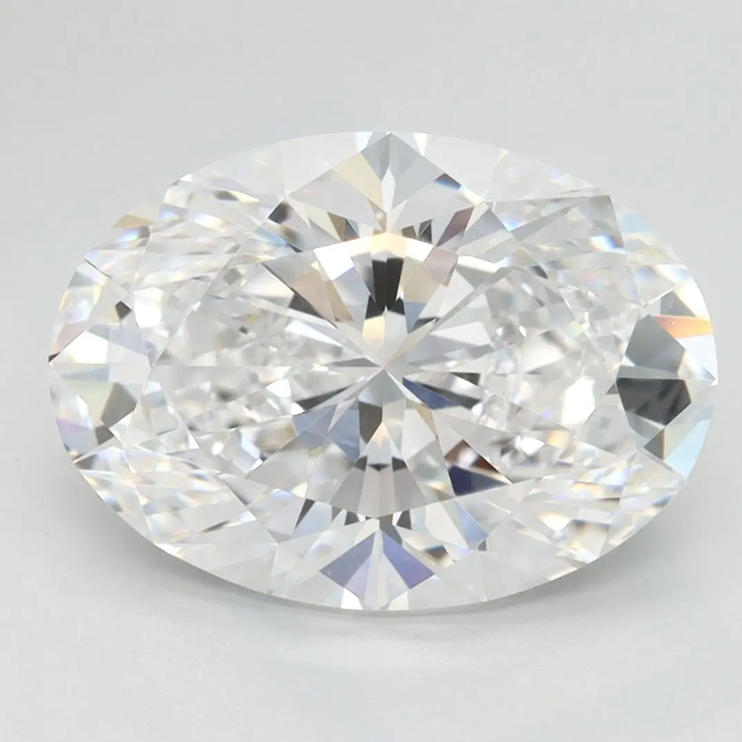 3.34 Carat Lab Grown Oval Diamond