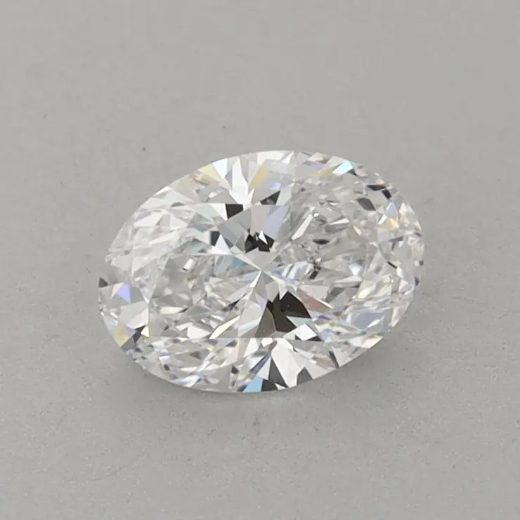0.58 Carat Lab Grown Oval Diamond