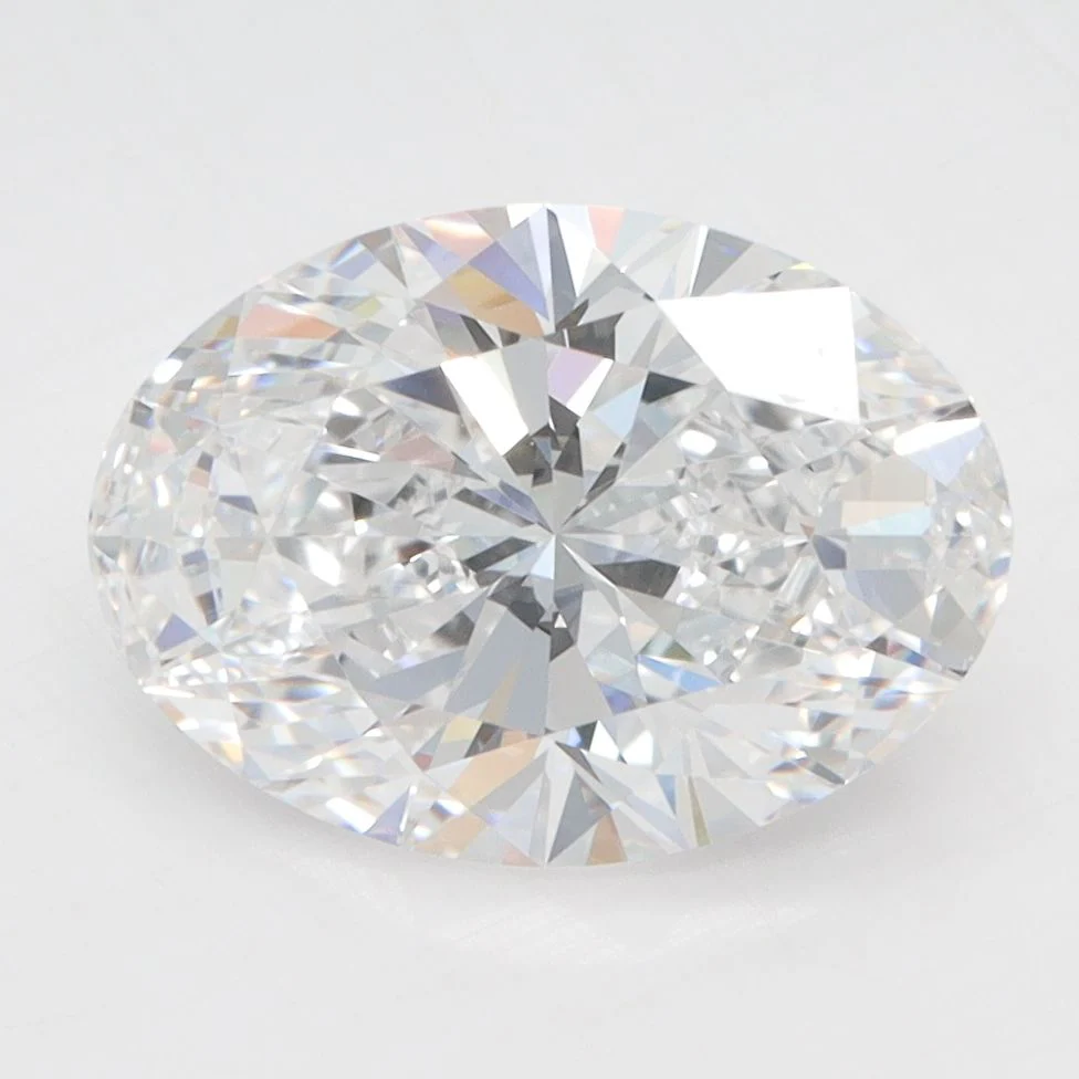 3.07 Carat Lab Grown Oval Diamond