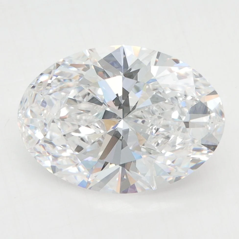 3.1 Carat Lab Grown Oval Diamond