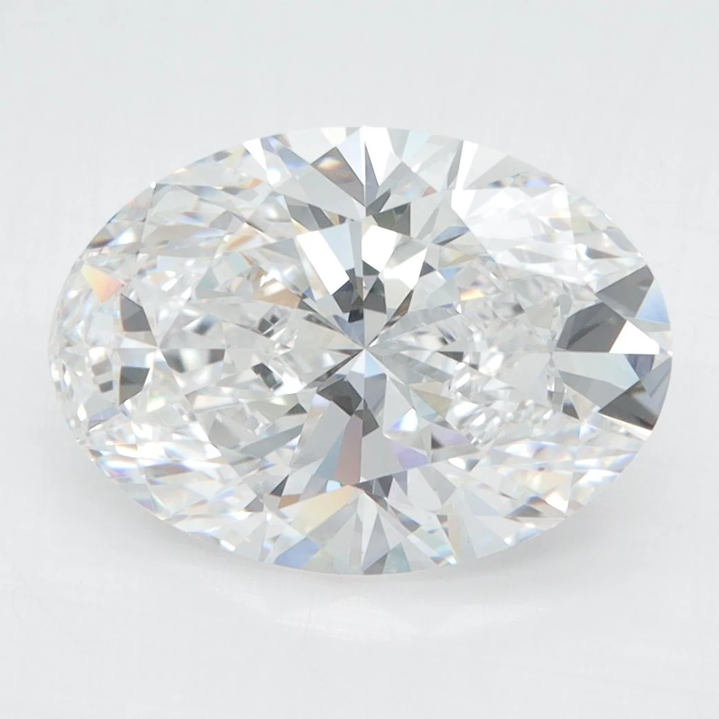 4 Carat Lab Grown Oval Diamond