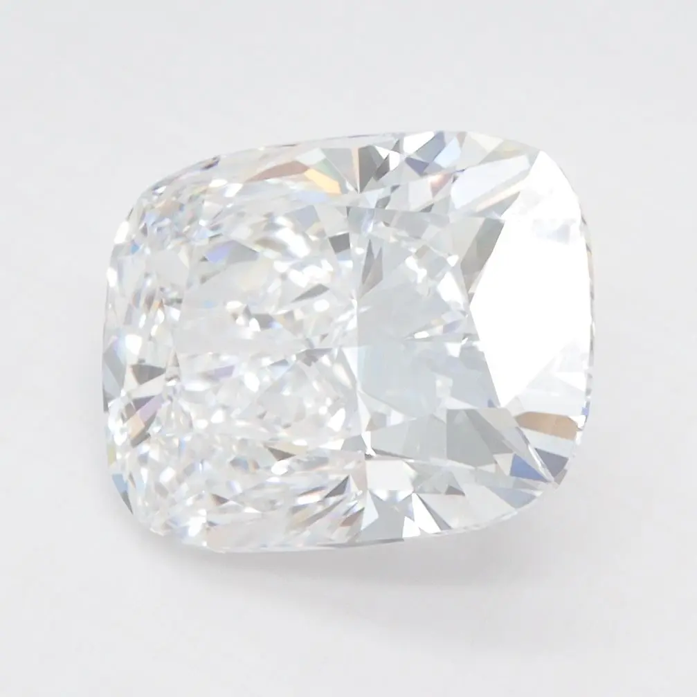 3.71 Carat Lab Grown Elongated cushion Diamond