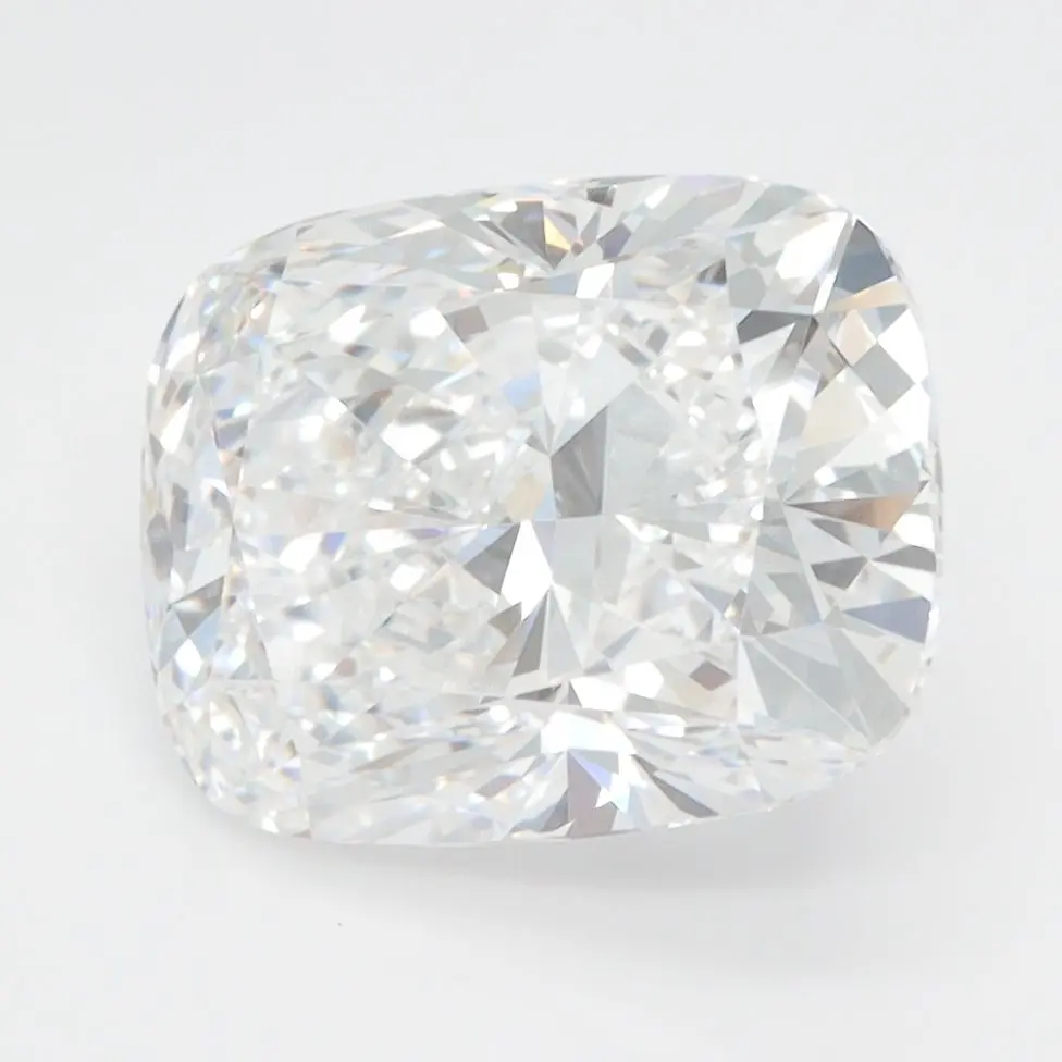3.84 Carat Lab Grown Elongated cushion Diamond