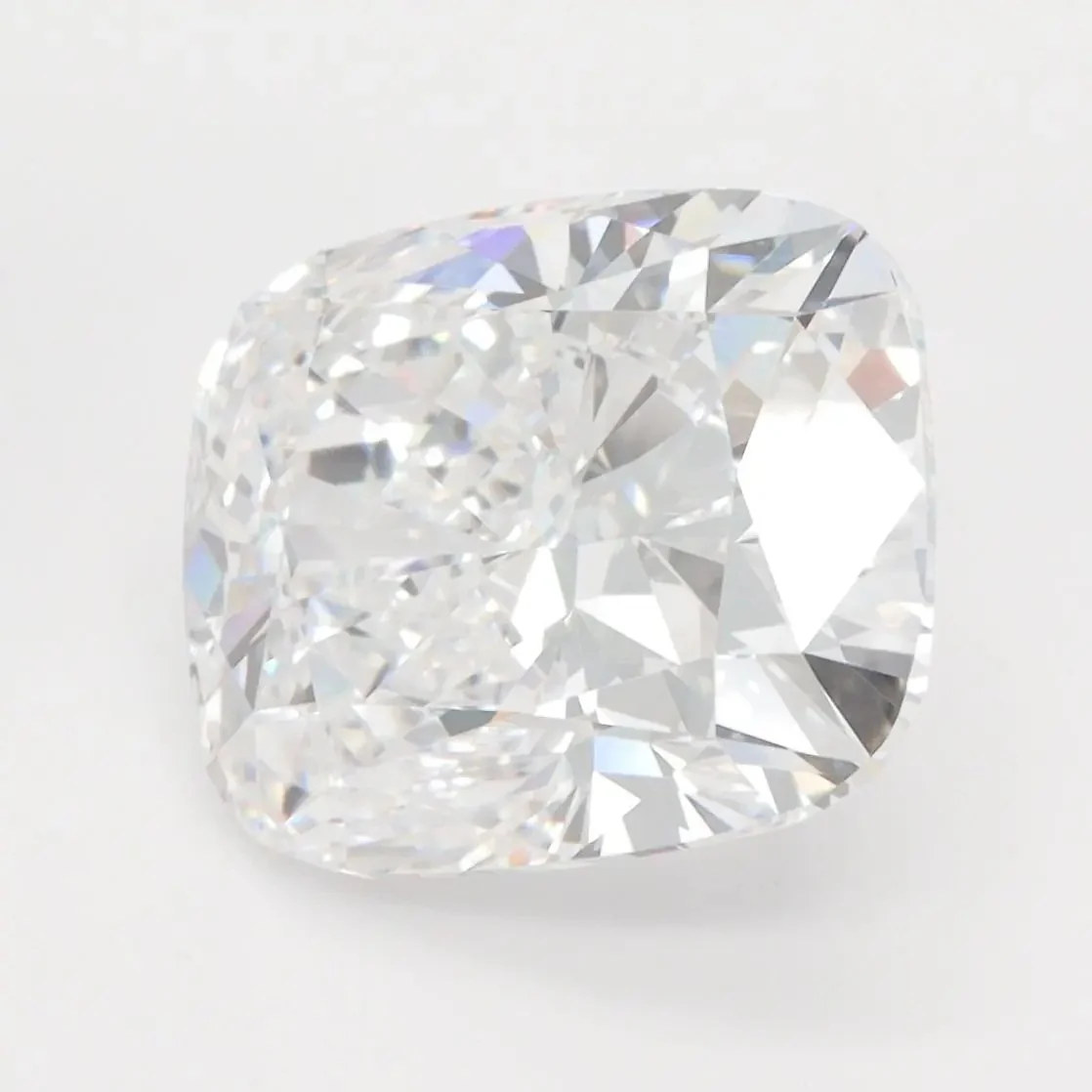 5.46 Carat Lab Grown Cushion Diamond