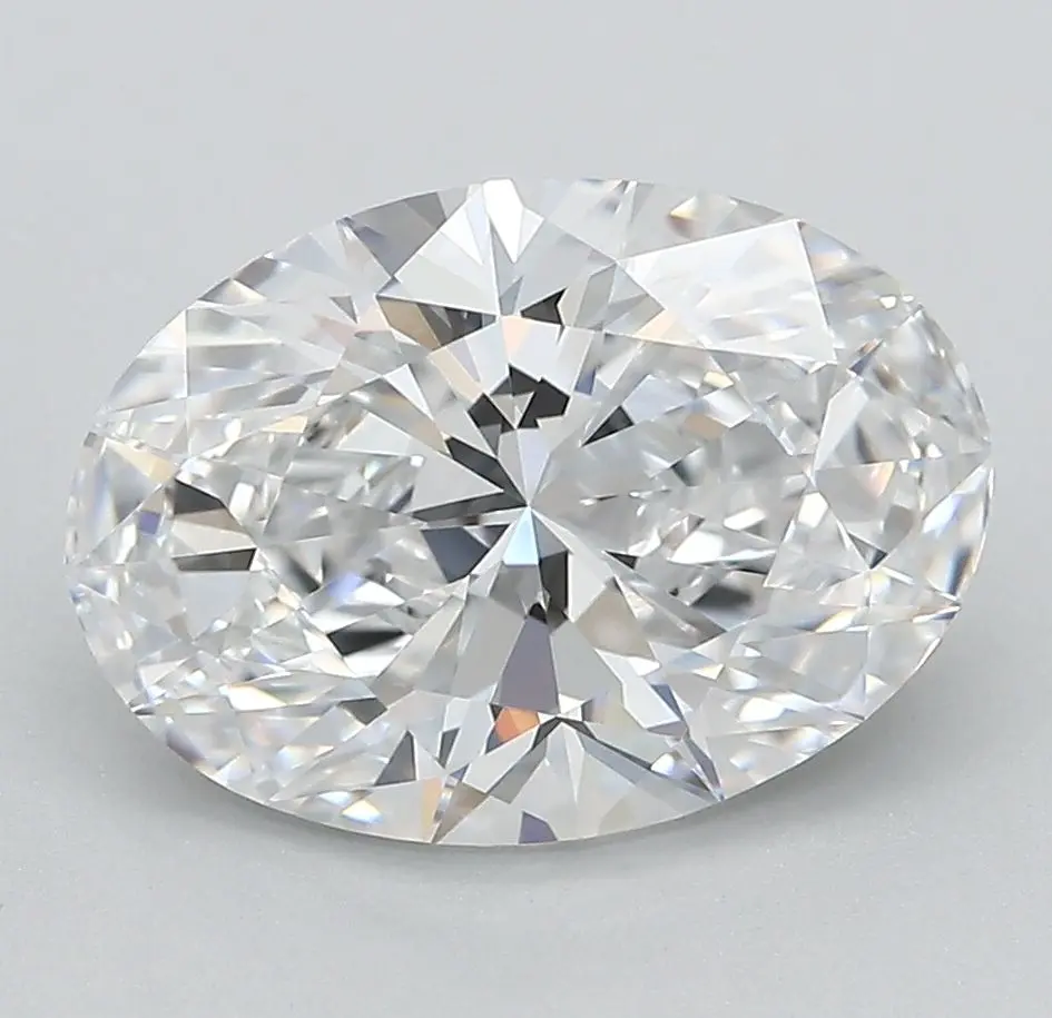 3.38 Carat Lab Grown Oval Diamond