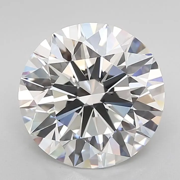 4.08 Carat Lab Grown Round Diamond