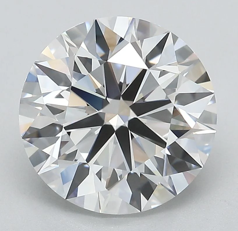 3.51 Carat Lab Grown Round Diamond