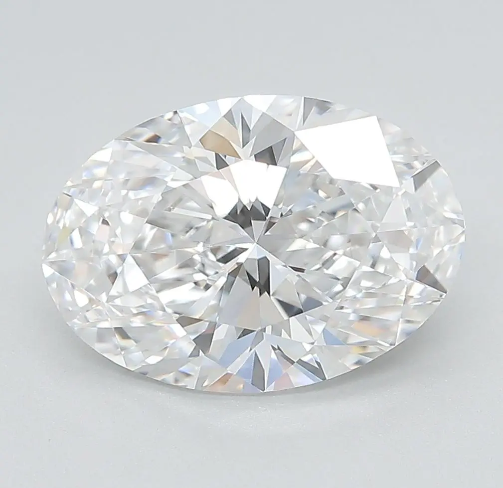 3.4 Carat Lab Grown Oval Diamond