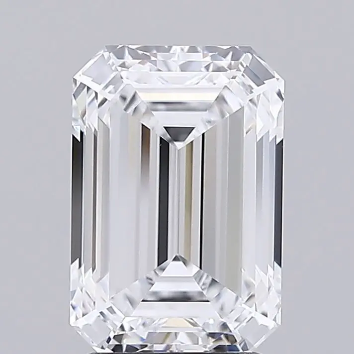 3.02 Carat Lab Grown Emerald Diamond