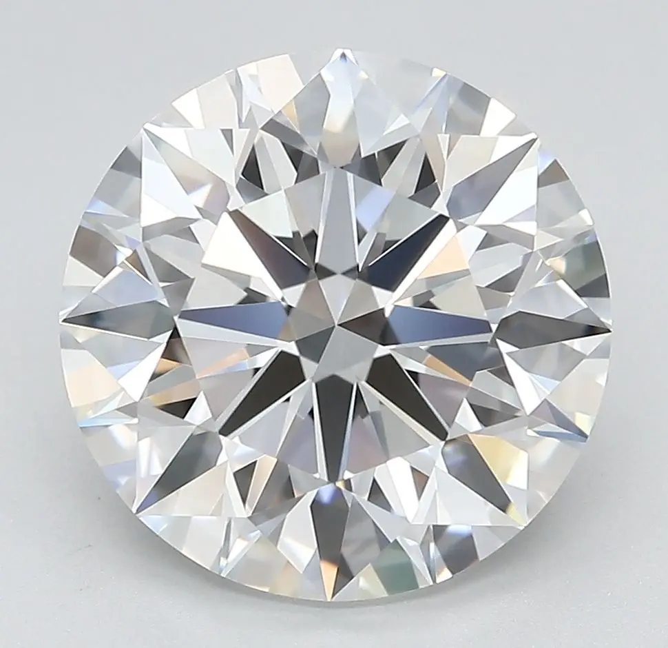 5.68 Carat Lab Grown Round Diamond