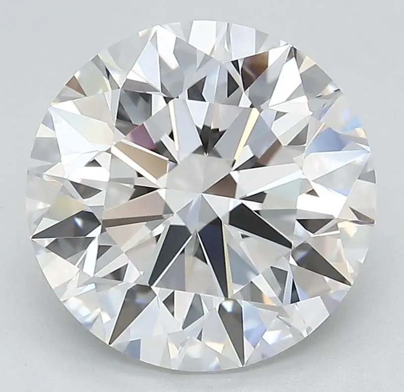 4.01 Carat Lab Grown Round Diamond