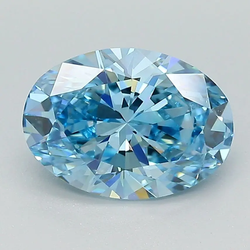 2.1 Carat Lab Grown Oval Diamond