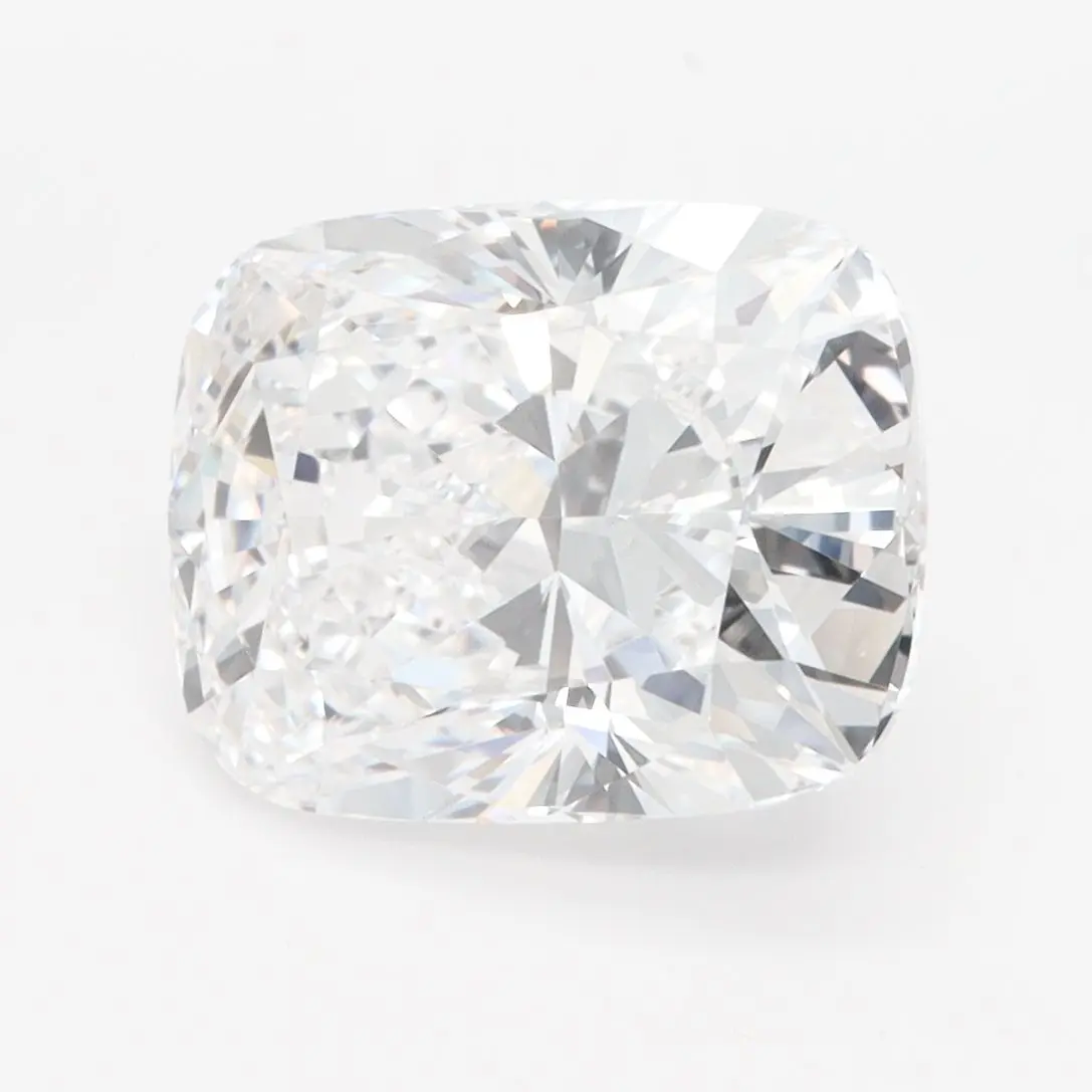 4.08 Carat Lab Grown Elongated cushion Diamond