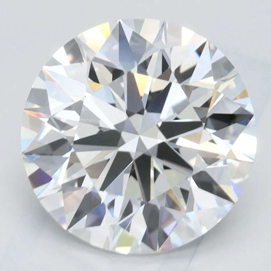 3.56 Carat Lab Grown Round Diamond