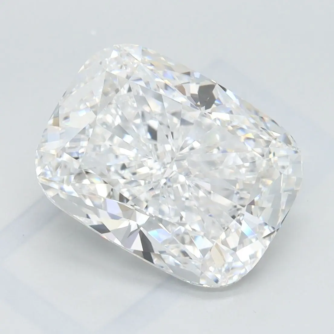 3.14 Carat Lab Grown Elongated cushion Diamond