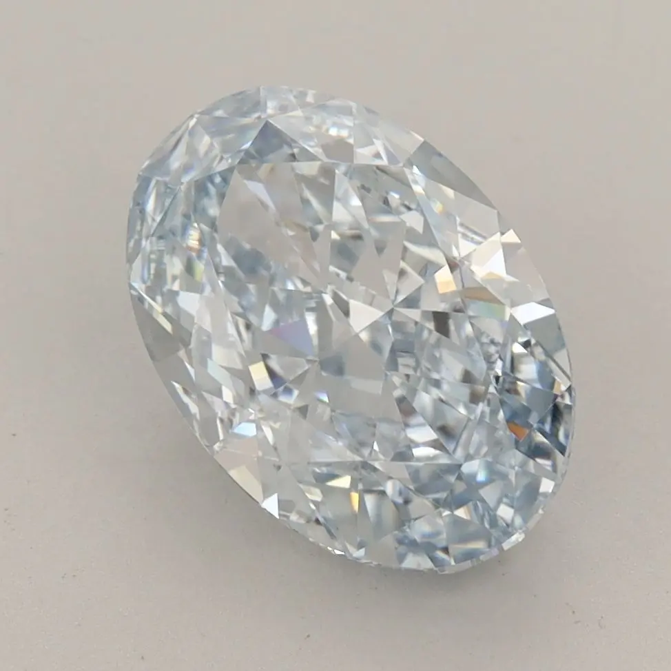 3.39 Carat Lab Grown Oval Diamond