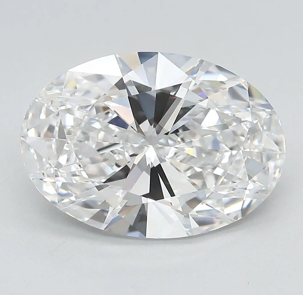 4.21 Carat Lab Grown Oval Diamond