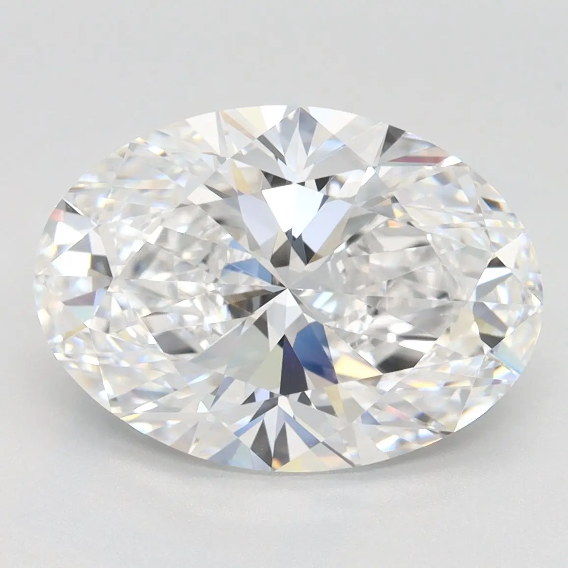 3.78 Carat Lab Grown Oval Diamond