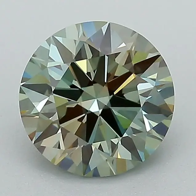 1.62 Carat Lab Grown Round Diamond