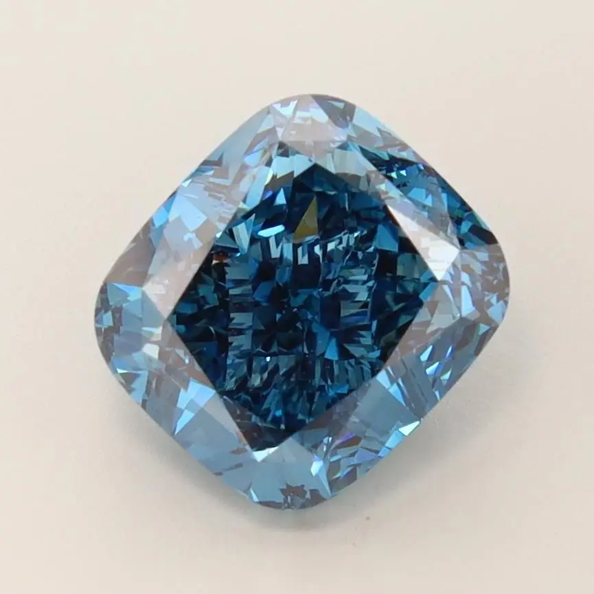 4.06 Carat Lab Grown Cushion Diamond