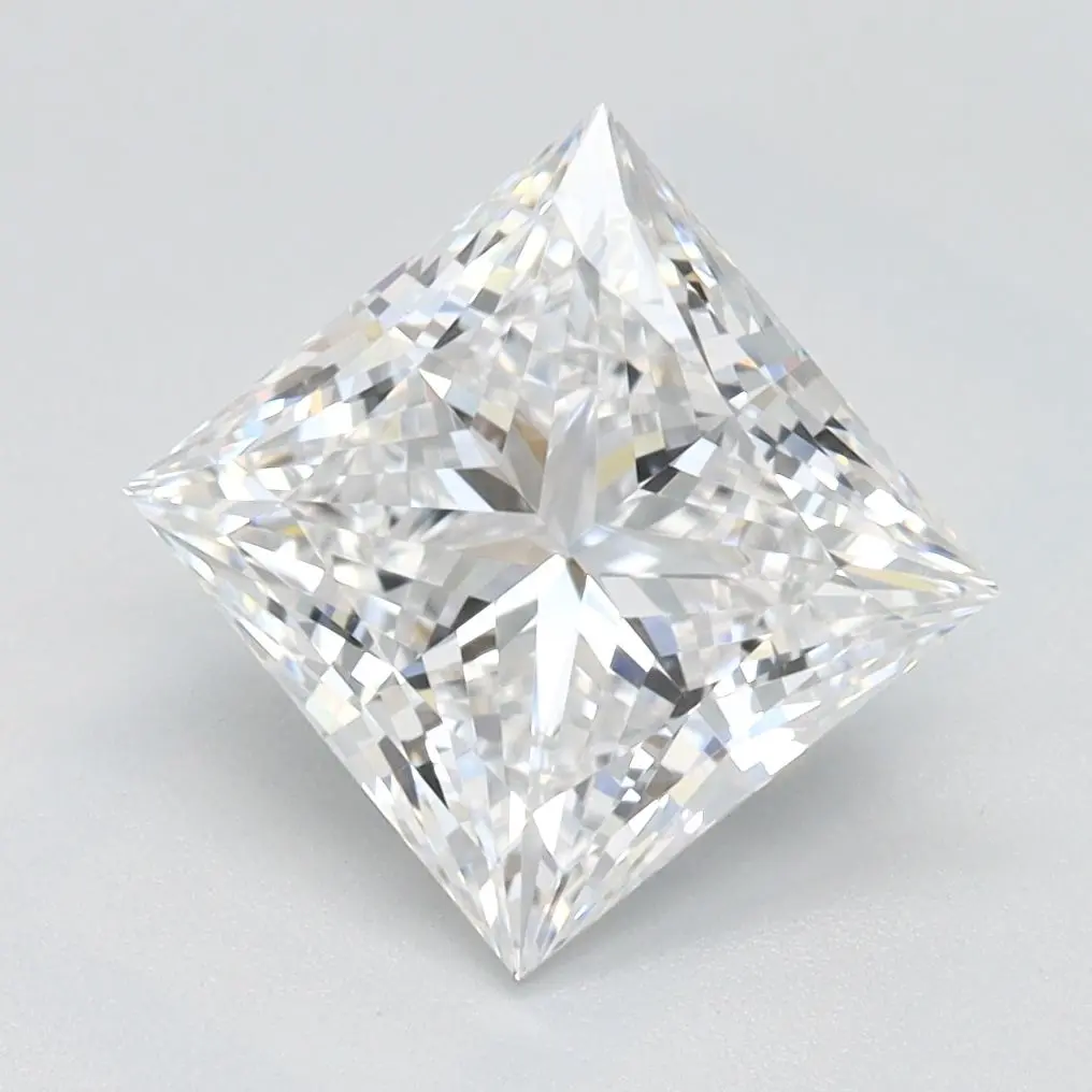2.05 Carat Lab Grown Princess Diamond