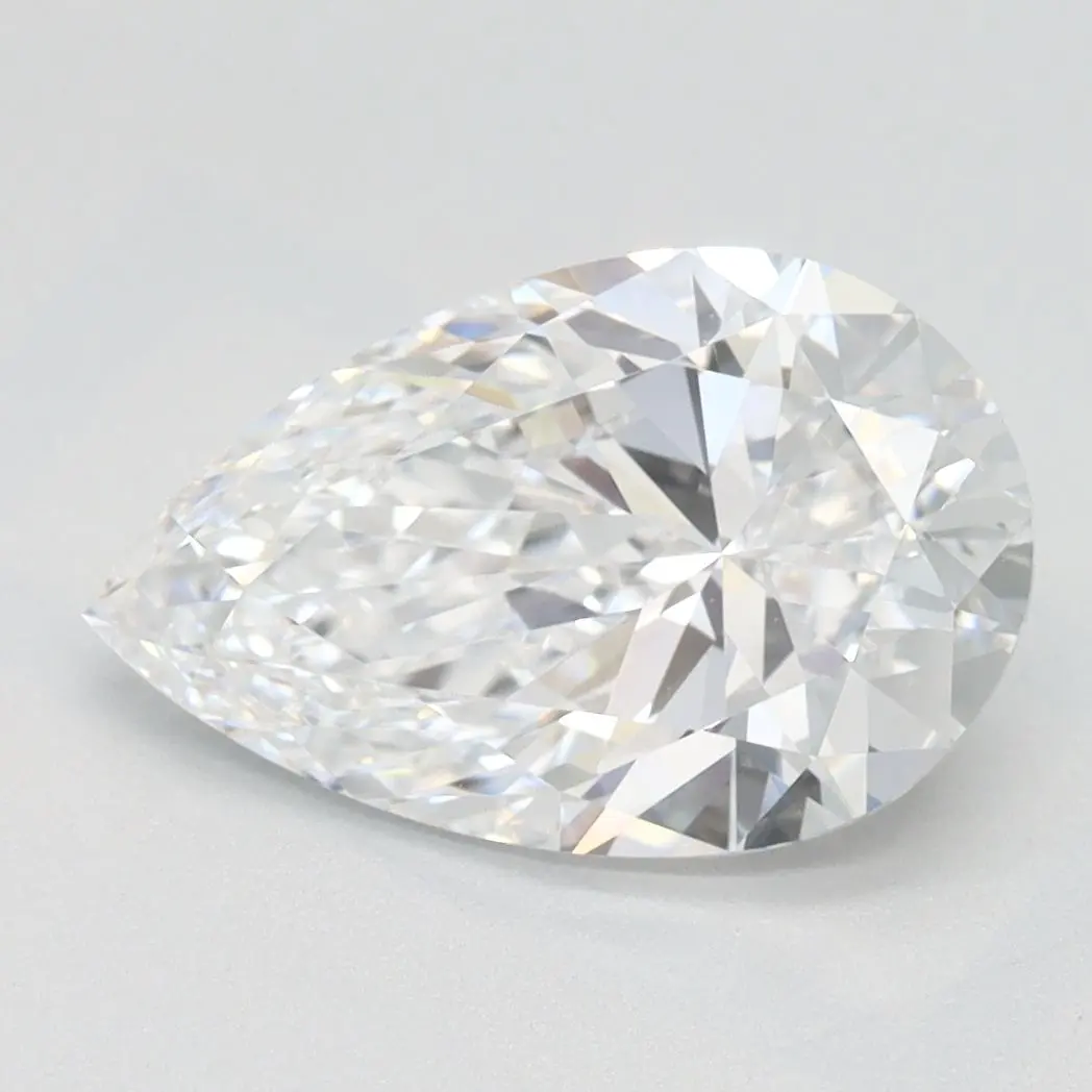 2.04 Carat Lab Grown Pear Diamond