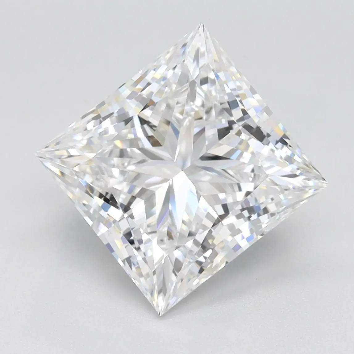 3.22 Carat Lab Grown Princess Diamond