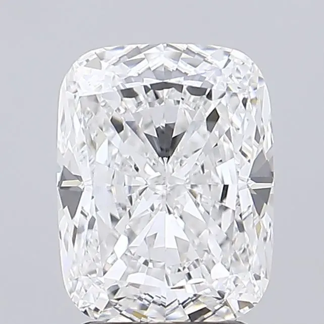 2.86 Carat Lab Grown Elongated cushion Diamond