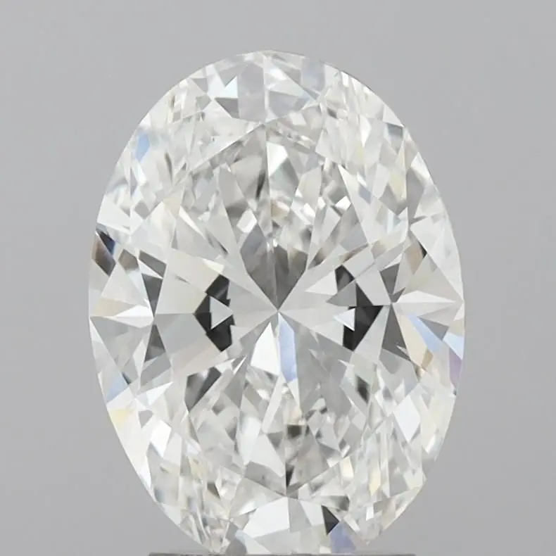 3.22 Carat Lab Grown Oval Diamond