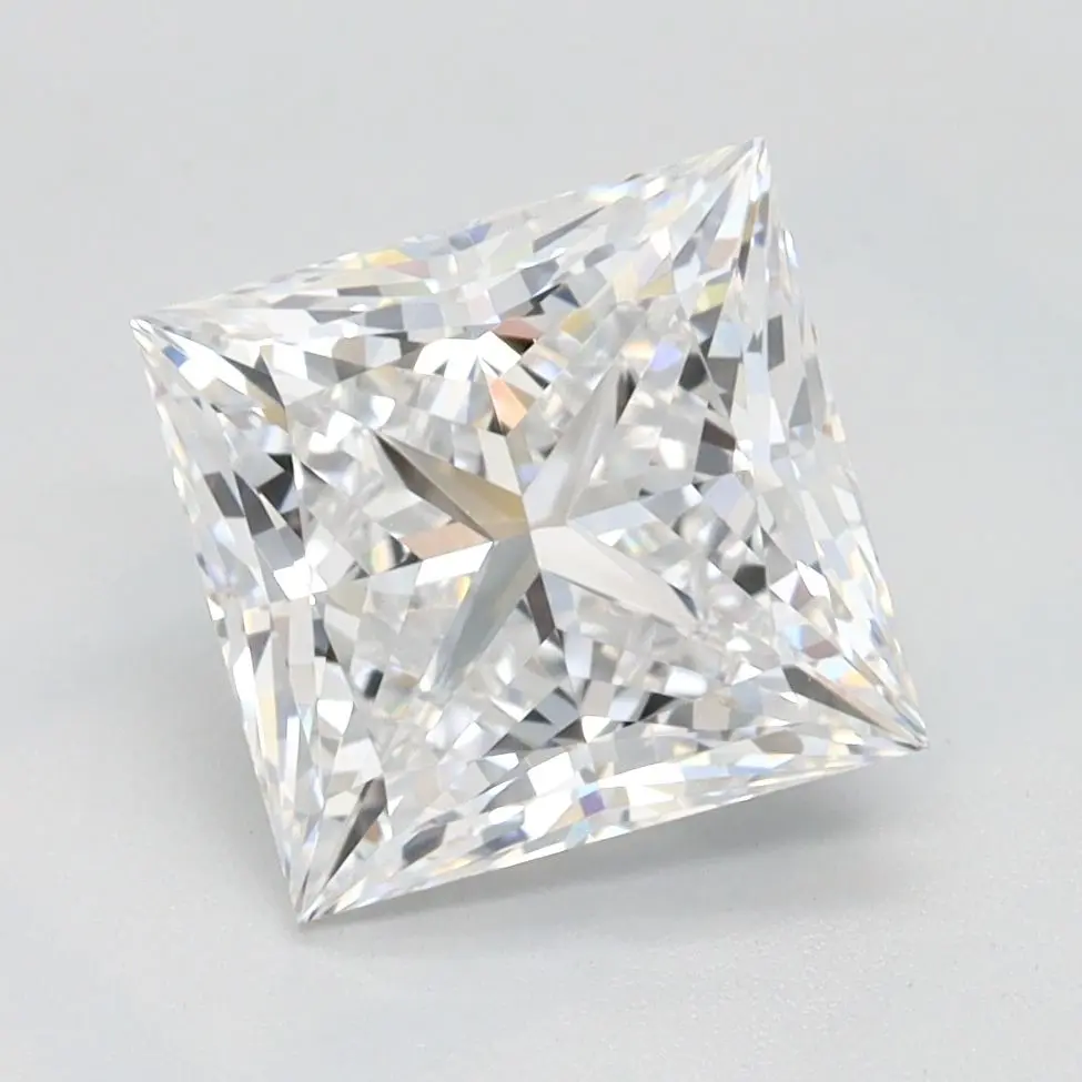 2.12 Carat Lab Grown Princess Diamond