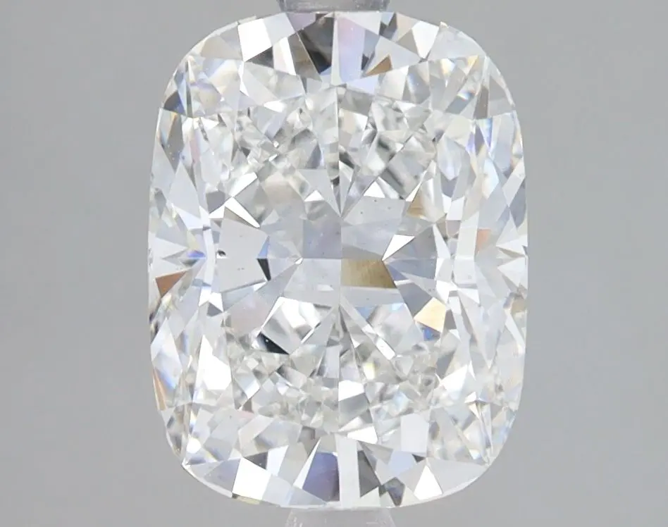 2.8 Carat Lab Grown Elongated cushion Diamond