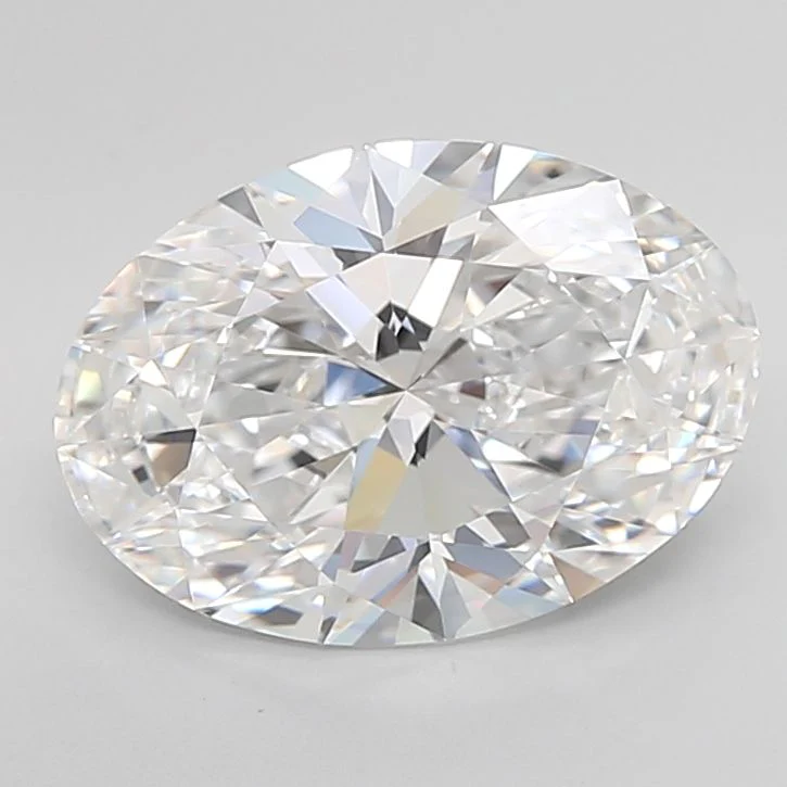 4.02 Carat Lab Grown Oval Diamond