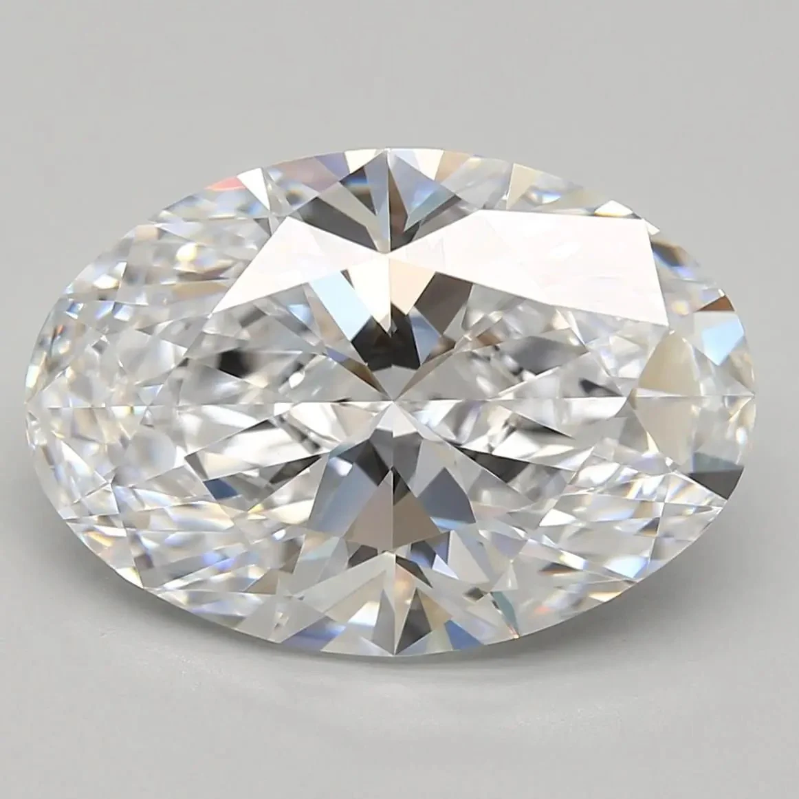 6.6 Carat Lab Grown Oval Diamond