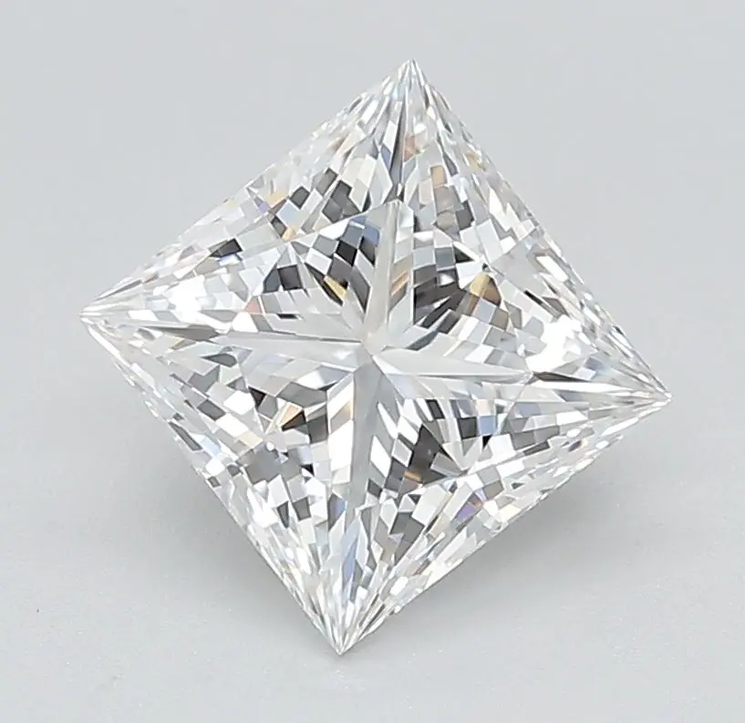 1.81 Carat Lab Grown Princess Diamond