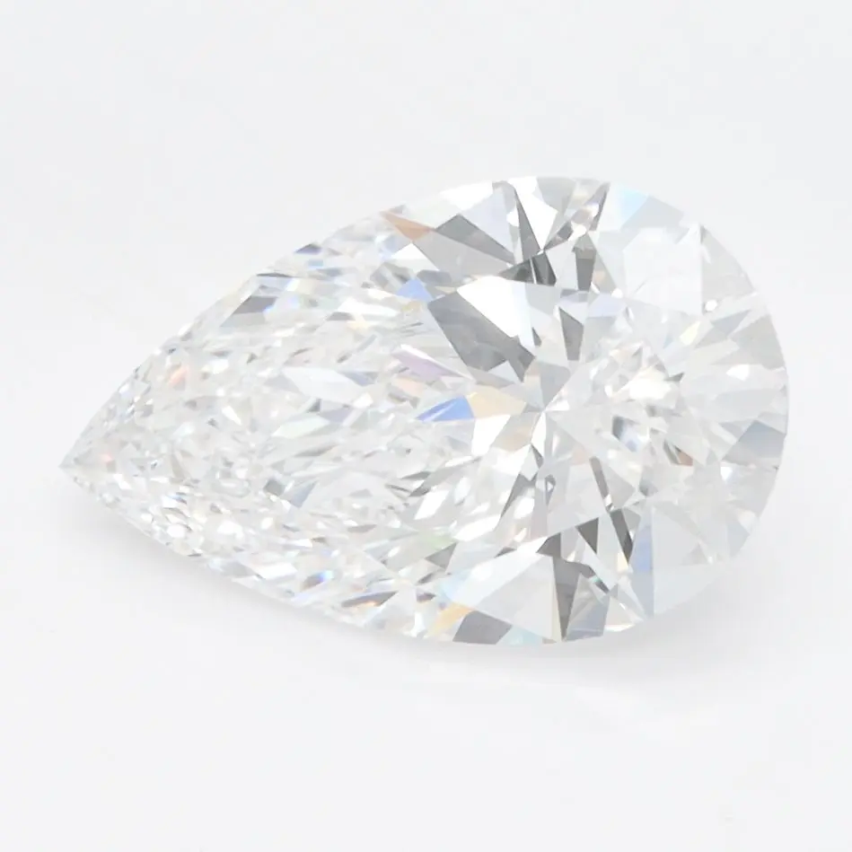 2.1 Carat Lab Grown Pear Diamond