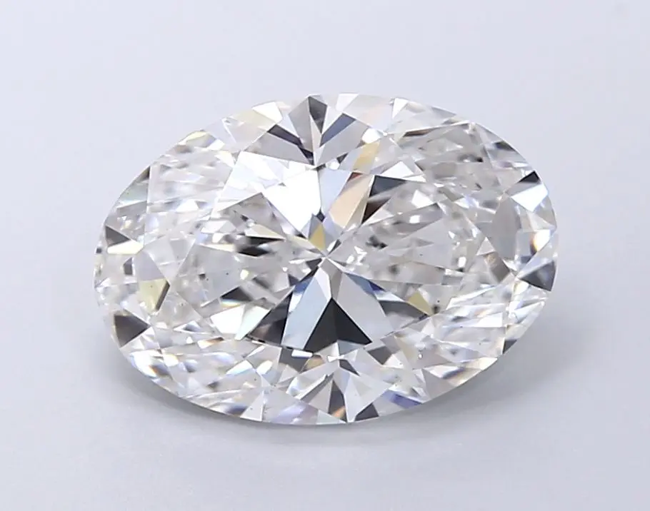 2.87 Carat Lab Grown Oval Diamond