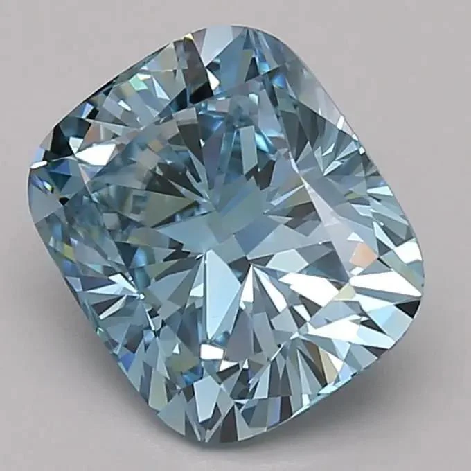 2.47 Carat Lab Grown Cushion Diamond