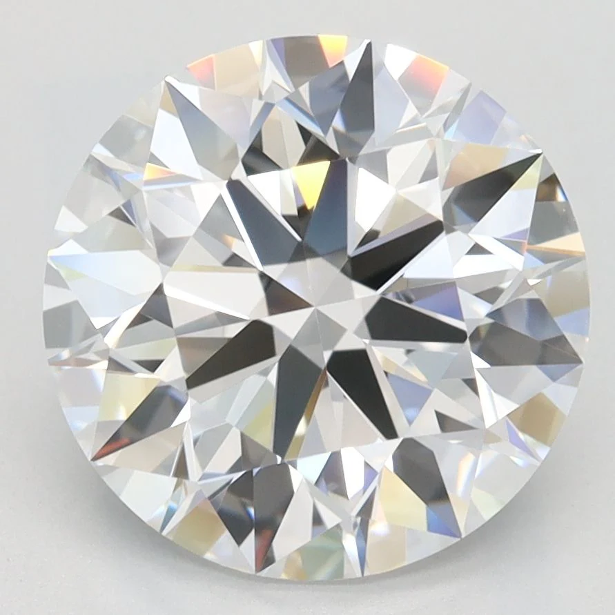 3.17 Carat Lab Grown Round Diamond