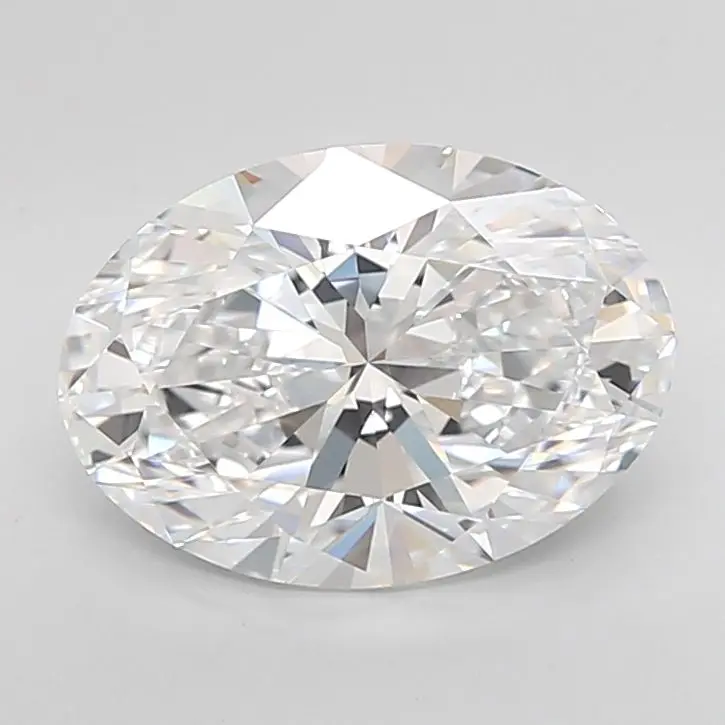 4.05 Carat Lab Grown Oval Diamond