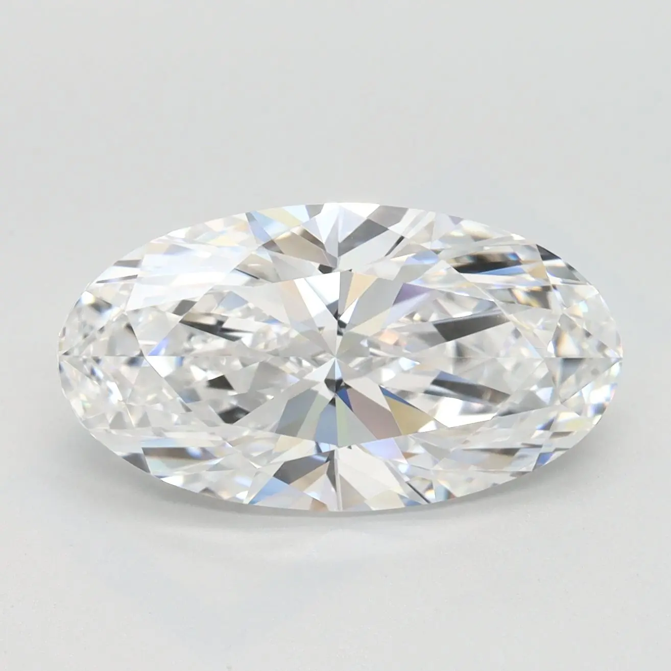 2.96 Carat Lab Grown Oval Diamond