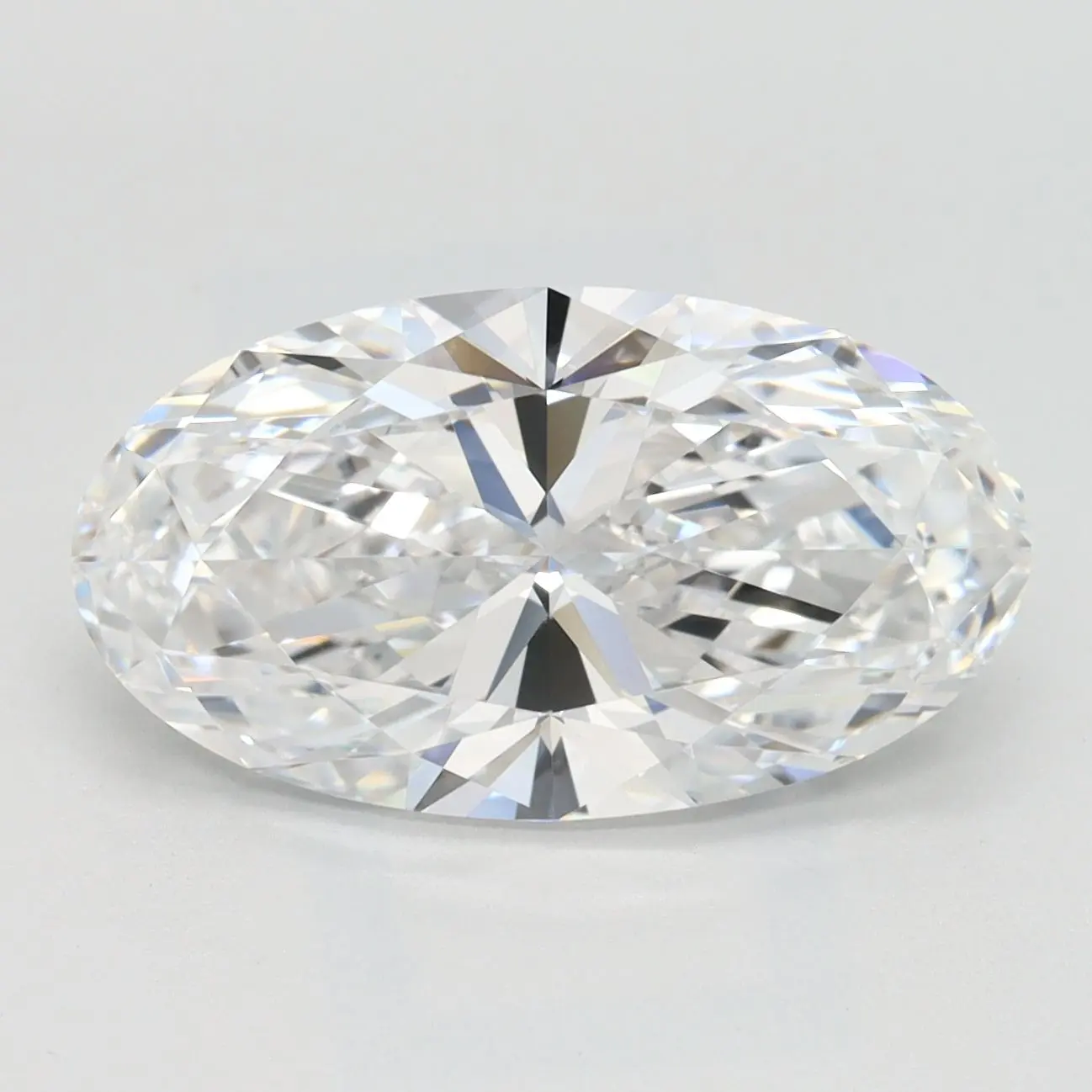 3.08 Carat Lab Grown Oval Diamond