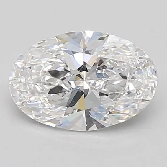 0.8 Carat Lab Grown Oval Diamond