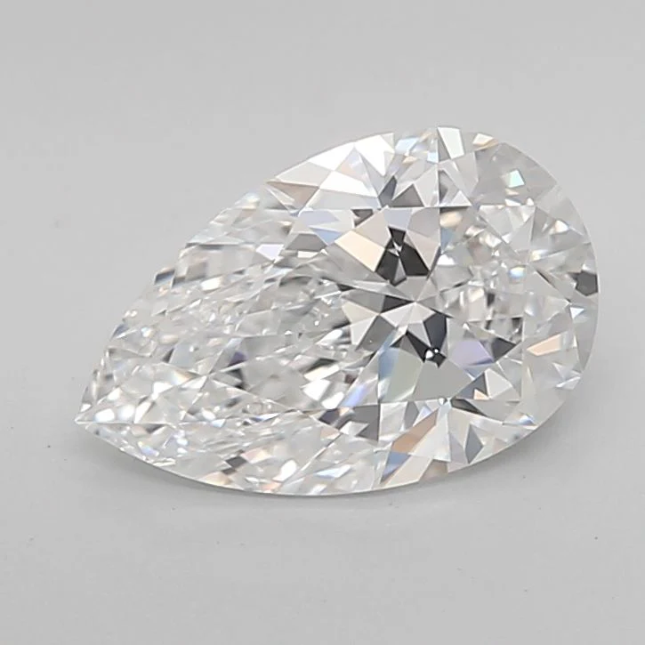 1.6 Carat Lab Grown Pear Diamond