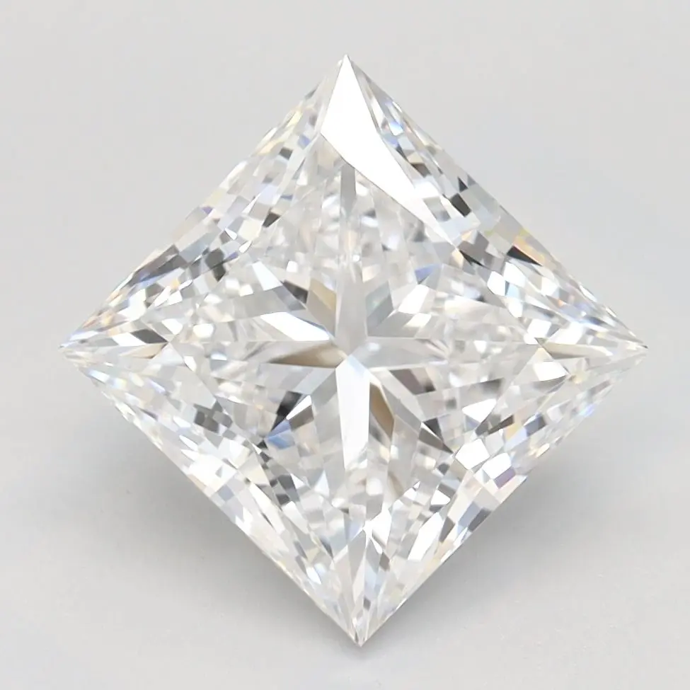 2.24 Carat Lab Grown Princess Diamond