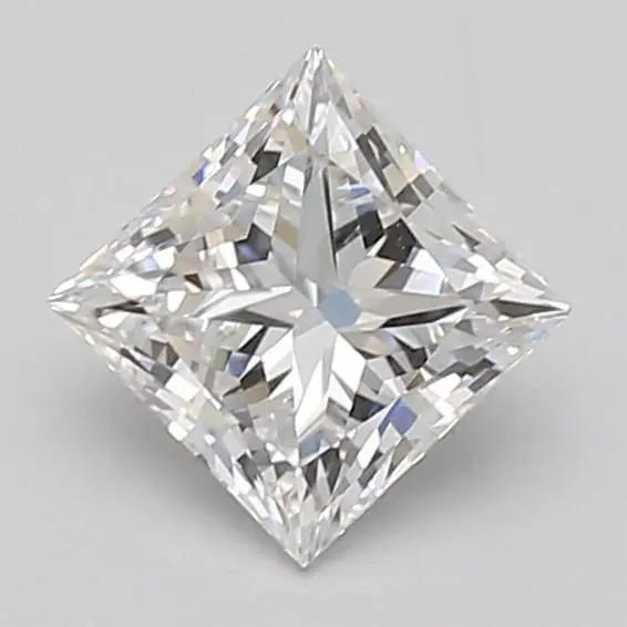 0.87 Carat Lab Grown Princess Diamond