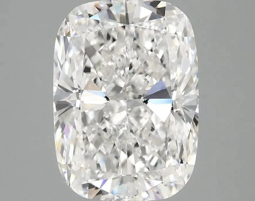 3.01 Carat Lab Grown Elongated cushion Diamond