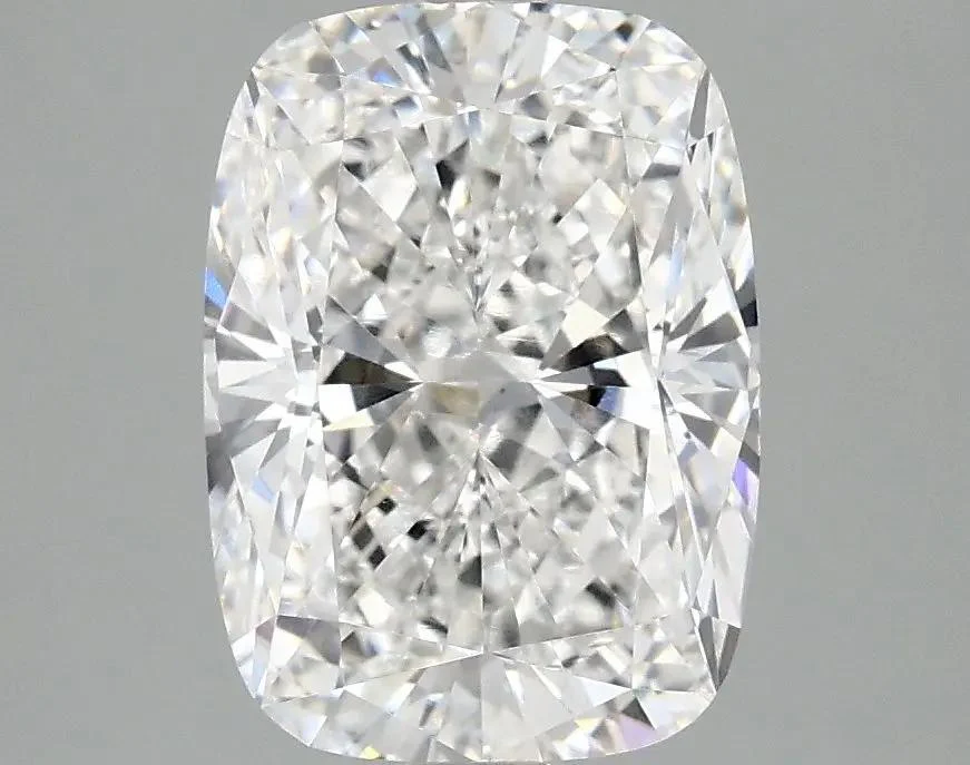 3.01 Carat Lab Grown Elongated cushion Diamond